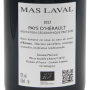 Mas Laval Pays d'Hérault 2023 vin rouge biologique du Languedoc